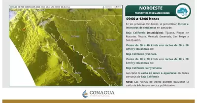 Reitera Gobierno de Ensenada recomendaciones ante lluvias
