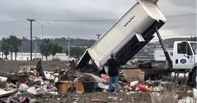 Reincidentes, dueos de 10 predios en Presa Este donde cobran por quemar basura;