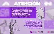 Concluir plazo para que candidaturas presenten solicitudes de rectificacin de datos