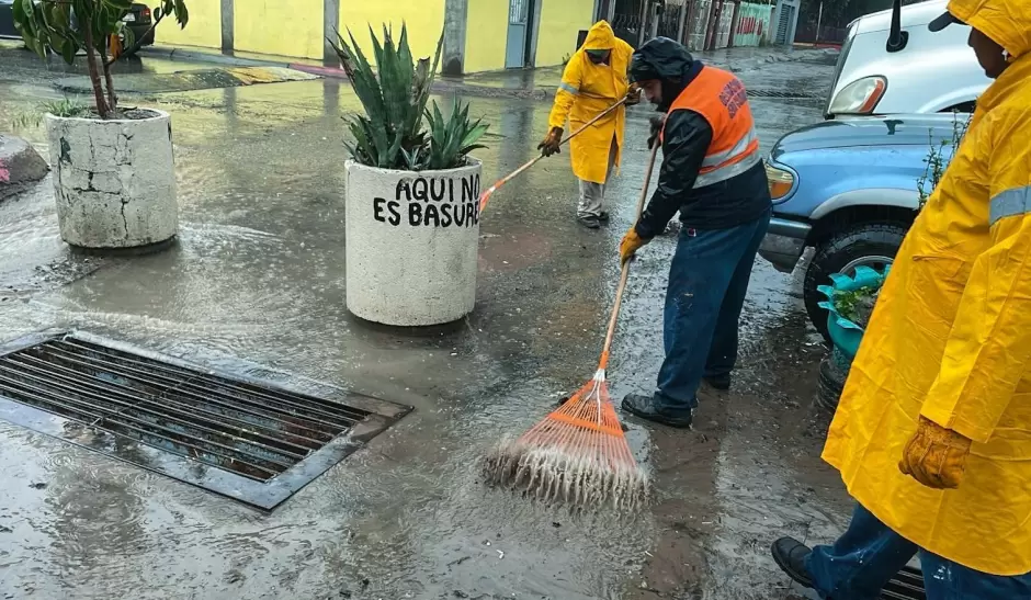 Lluvias registradas