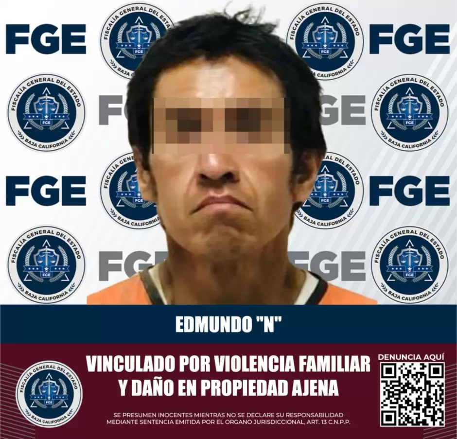 Vinculado por violencia familiar y dao en propiedad ajena