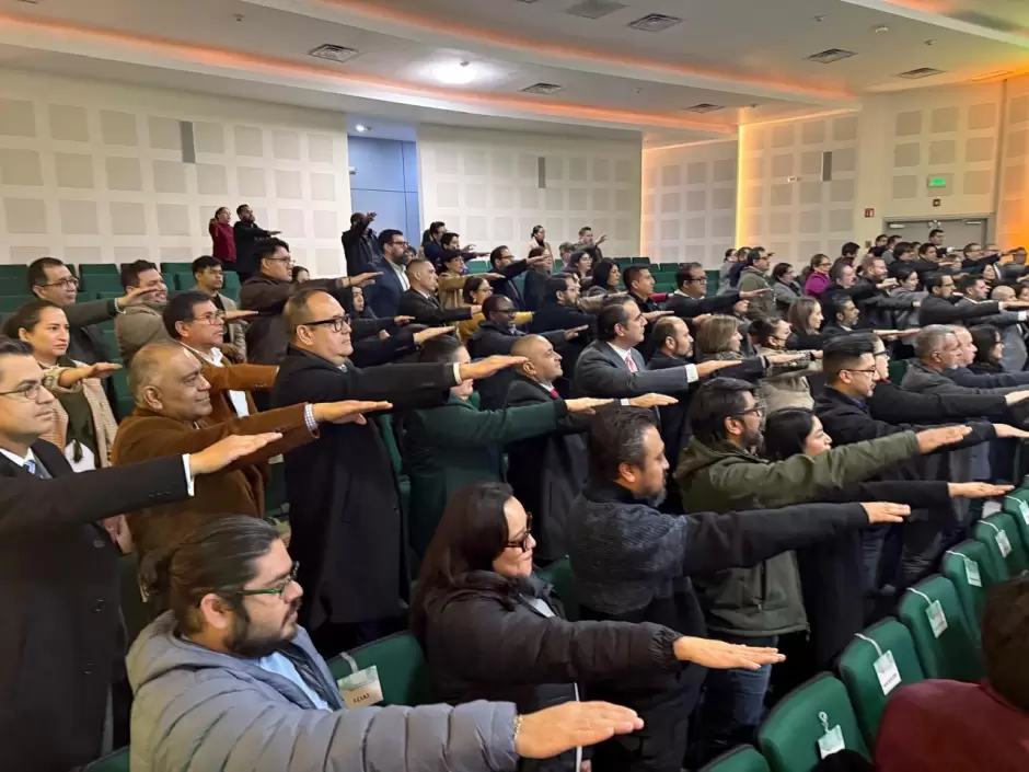 Toma protesta Serratos Garca como consejero de Vinculacin y Coordinacin Acadmica de la UABC