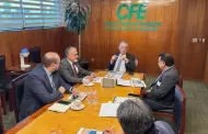 Sostiene reunin secretario del agua con director de operaciones de CFE