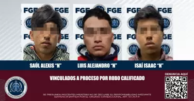 Vinculados por robo calificado