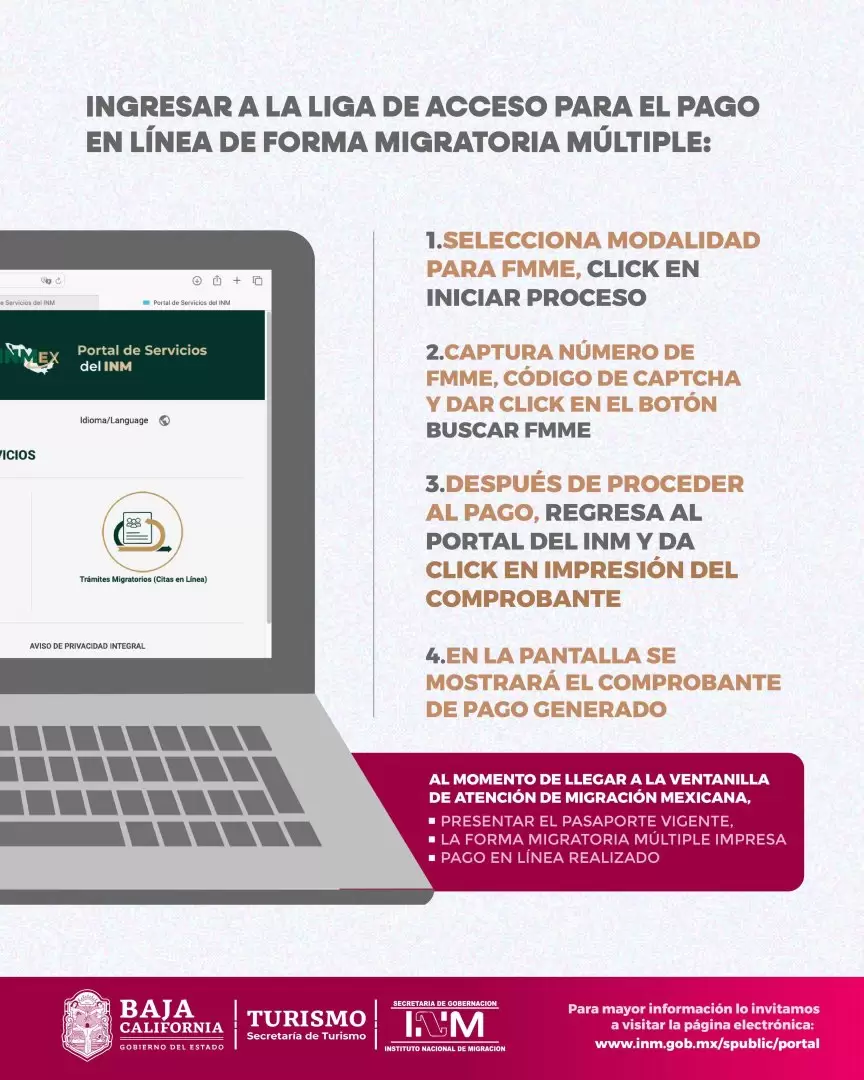 Conoce los pasos para obtener tu Forma Migratoria Mltiple