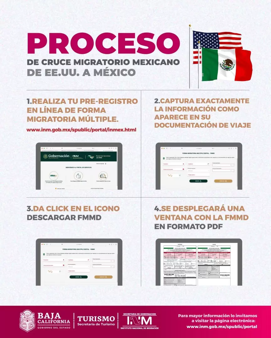 Conoce los pasos para obtener tu Forma Migratoria Mltiple