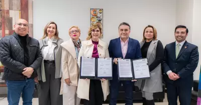 Firman convenio de colaboracin