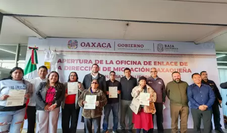 Reafirma Gobierno de Baja California compromiso con la comunidad oaxaquea