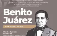 Invita Departamento de Educacin a actividades conmemorativas al natalicio de Benito Jurez