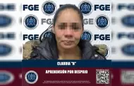 Aprehenden a mujer acusa de despojo