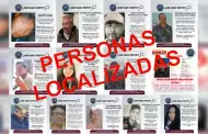 FGE localiza a trece personas reportadas como desaparecidas