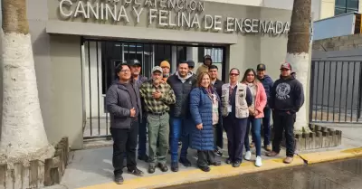 Personal del Centro de Atencin Canina y Felina de Ensenada