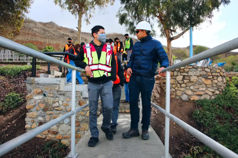 Visitas educativas a la planta de tratamiento Jos Arturo Herrera