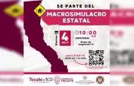 Coordinacin municipal de Proteccin Civil de Tecate invita a participar en "Macrosimulacro Estatal 2025"