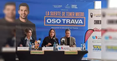 Ofrecer el emprendedor "Oso Trava" la conferencia "La suerte de Tener Miedo"