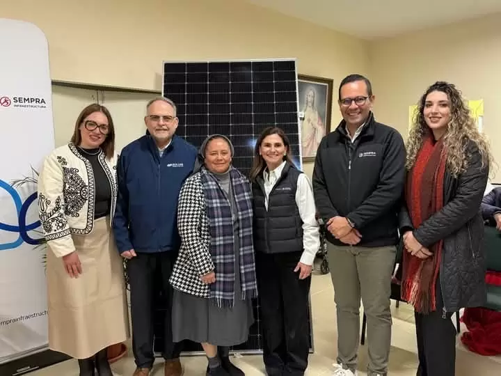 Donacin de un sistema fotovoltaico a la Casa Hogar del Anciano