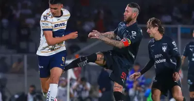 Sergio Ramos lanz una patada a Guillermo Martnez