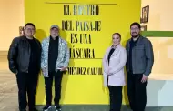 En exhibicin "El rostro del paisaje es una mscara" de Franco Mndez Calvillo en CEART Rosarito