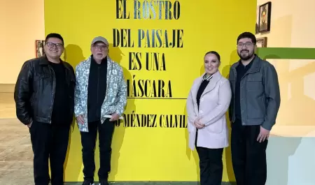 Exhibicin "El rostro del paisaje es una mscara" de Franco Mndez Calvillo