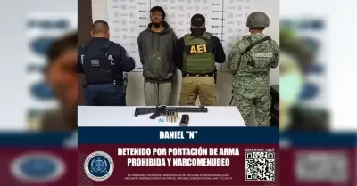 Hombre detenido