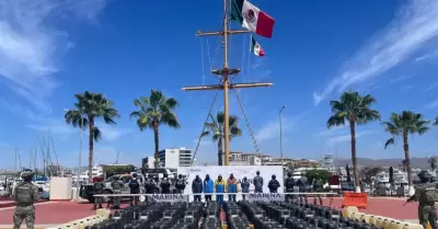 Aseguran 4.5 toneladas de cocana en Baja California Sur