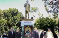 Encabeza Ismael Burgueo ceremonia por el 219 aniversario del Natalicio de Benito Jurez