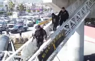 Cierran avenida Internacional y puente El Chaparral por intento de suicidio en Tijuana