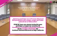 Reitera INE BC invitacin para participar en la convocatoria para cubrir las vacantes de Consejeras Electorales Suplentes