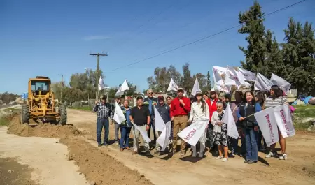 Arranca Alcalde Romn Cota Programa de Motoconformado en Delegacin Mi Ranchito