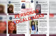 FGE localiza a cinco personas con reporte de bsqueda