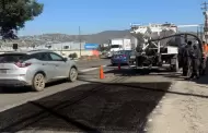 Ejecuta Gobierno de Ensenada 3,500 m de bacheo con la jetpatcher