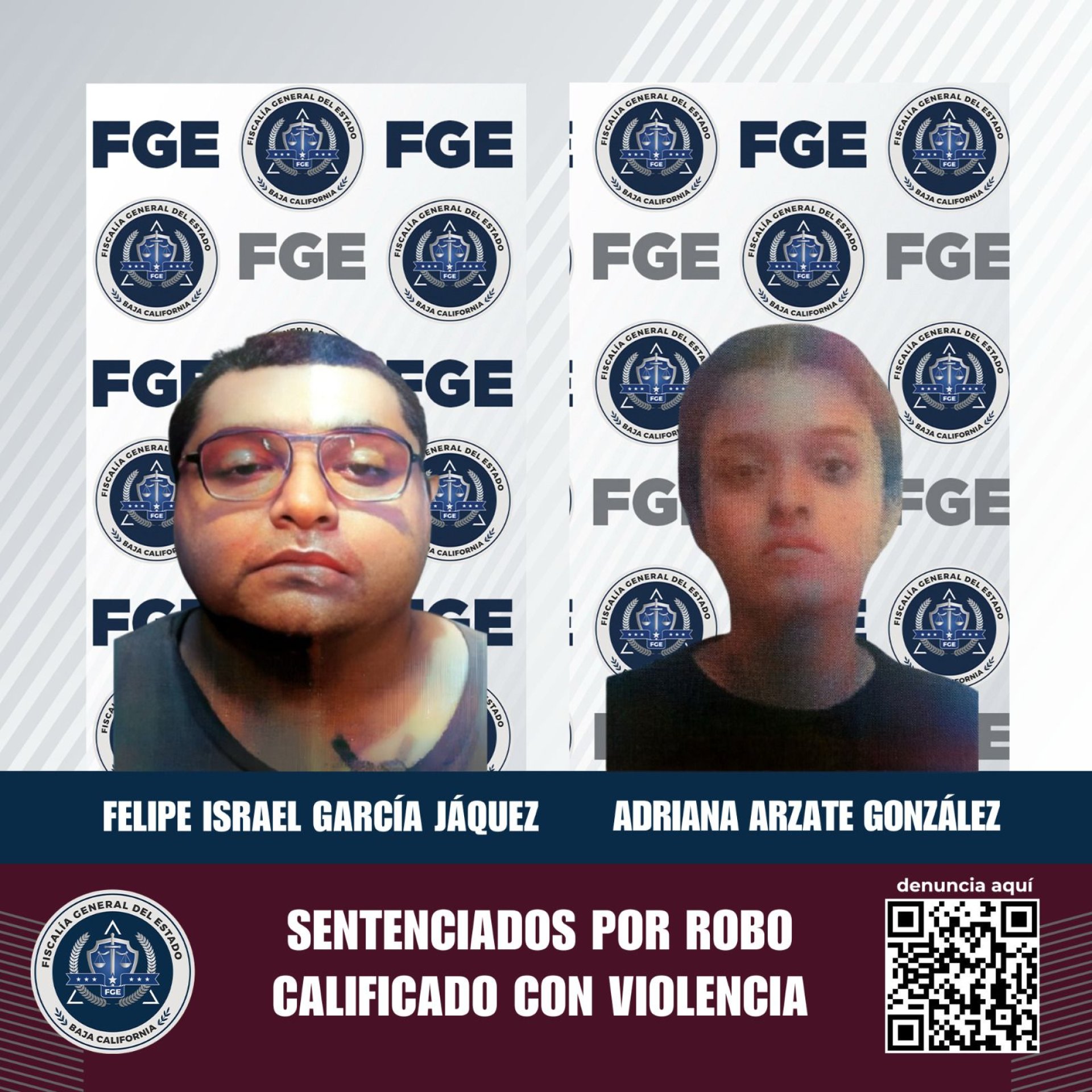 Una mujer y un hombre sentenciados por robo calificado con violencia ...