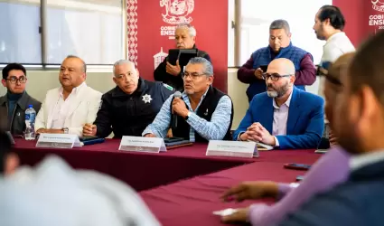 Acuerdan acciones conjuntas en materia de seguridad