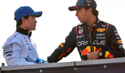 Yuki Tsunoda, Checo Prez