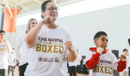 Clase masiva de box
