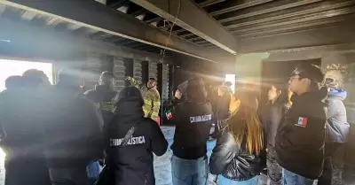 Preparan a estudiantes de criminalística para el análisis de incendios