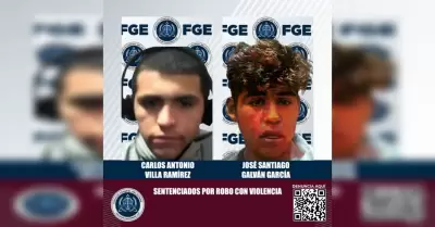 Detenidos por robo con violencia