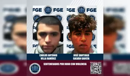 Detenidos por robo con violencia