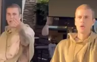 Justin Bieber "estalla" contra paparazzis en Palm Springs