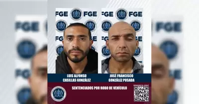 Sentenciados por robo de vehículos