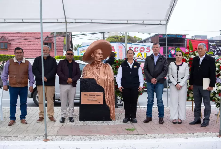 Conmemoran el 106 aniversario luctuoso del Gral. Emiliano Zapata