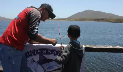 Clnica de Pesca De Pesca Deportiva Infantil