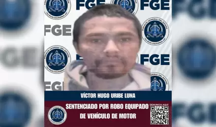 Sentenciado a dos aos de prisin por robo equiparado de vehculo