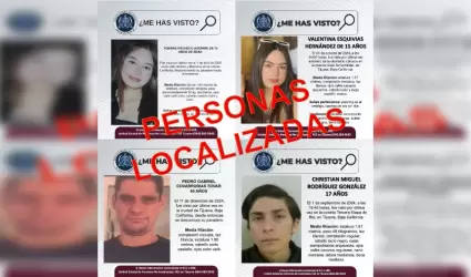 Personas con reporte de búsqueda