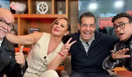 Mauricio Castillo, Roxana Castellanos, Yordi Rosado y Adal Ramones