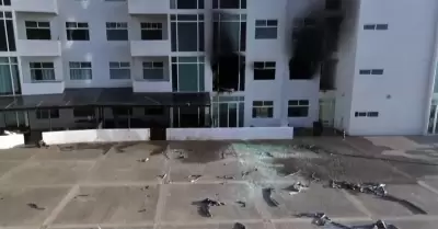 Explosin en condominio de Playas