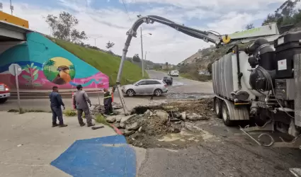 Mantenimiento correctivo en infraestructura sanitaria de la ciudad
