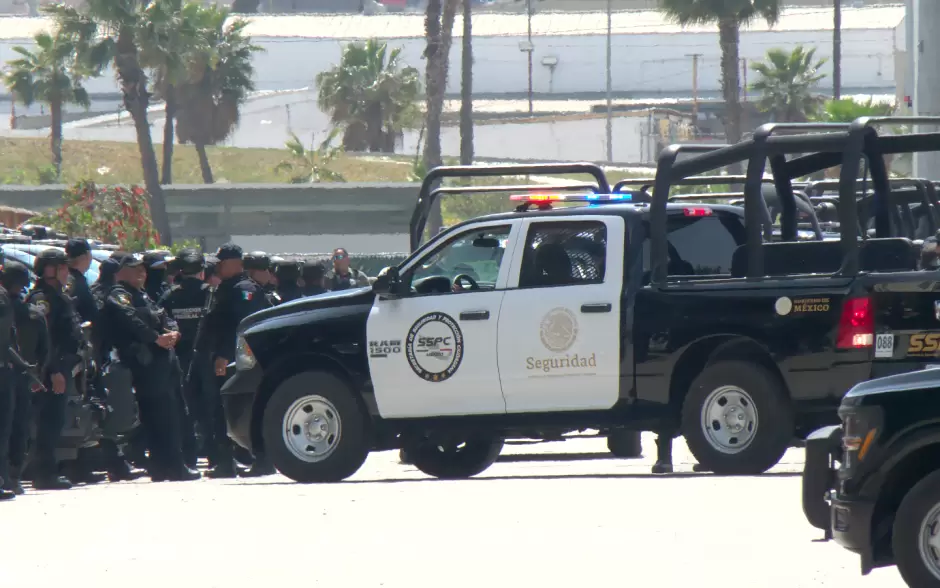 Llegada de ms elementos federales a Tijuana