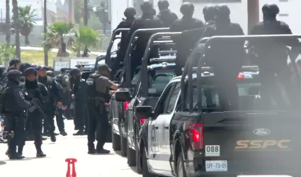 Llegada de ms elementos federales a Tijuana