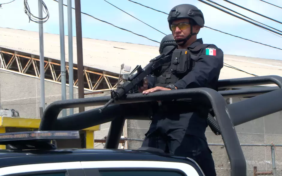 Llegada de ms elementos federales a Tijuana